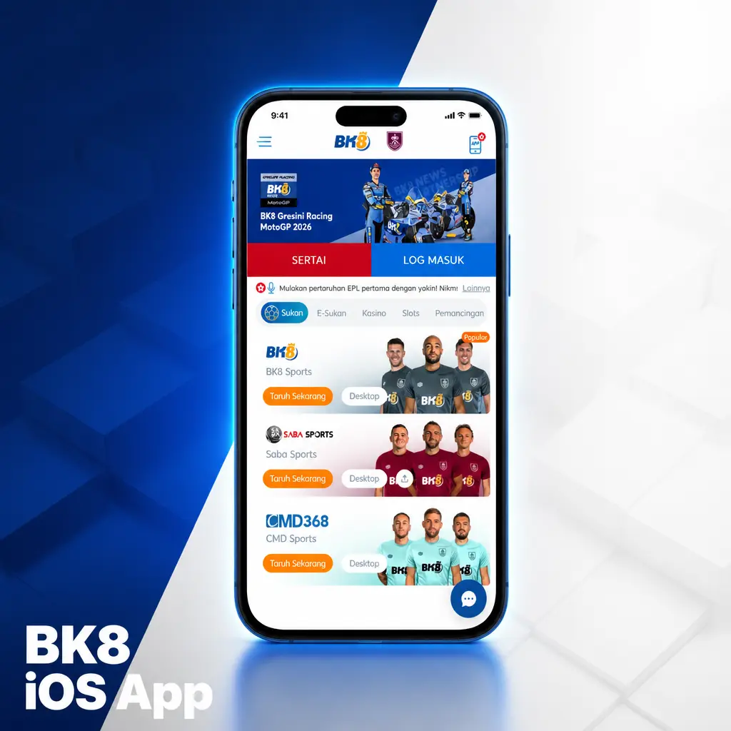 BK8 iOS app shortcut guide showing how to add the BK8 icon to your iPhone home screen via Safari